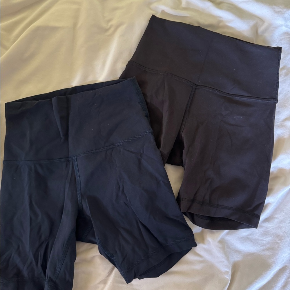 Lululemon Wunder Train 5” Biker Shorts SET OF 2